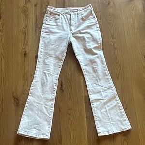 Pilcro Cream Flare Jeans Size 28
Excellent condition